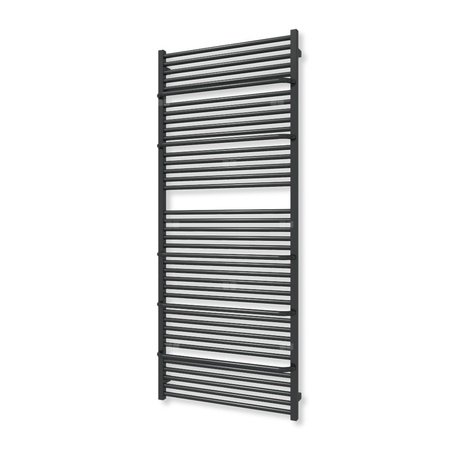 Grzejnik drabinkowy TERMA LIMA, podłączenie Z8, wym. 1700 x 700 mm, kolor czarny jak kruk mat RAL9005 (farba), moc 1183W