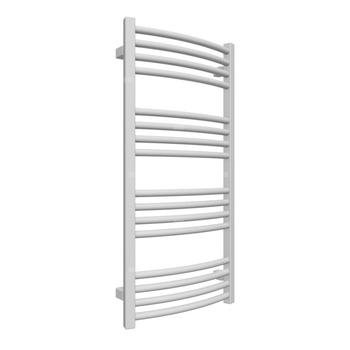 Grzejnik drabinkowy TERMA LENA, podłączenie SX, wym. 900 x 436 mm, kolor szary mleczny soft RAL7047, moc 351W