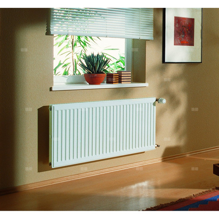 Grzejnik płytowy typ 10 KERMI Profil-K wym. 400 x 2000 mm, kolor biały, moc 850 W