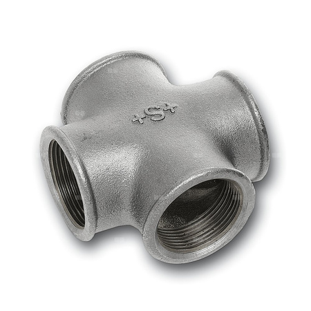 Czwórnik SANHA 180# żeliwo ocynk 1/4'', GW