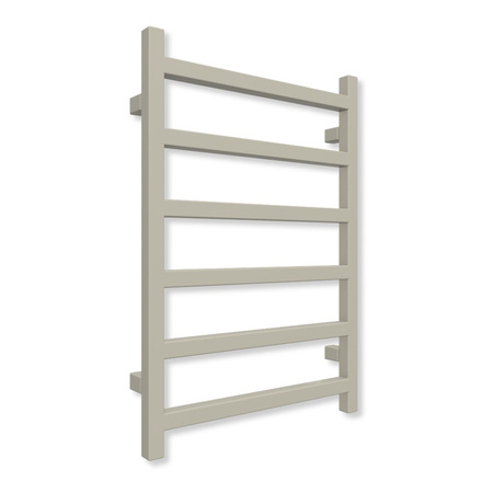 Grzejnik drabinkowy TERMA SIMPLE, podłączenie SX, wym. 720 x 500 mm, kolor szary beżowy RAL7006 (farba), moc 262W