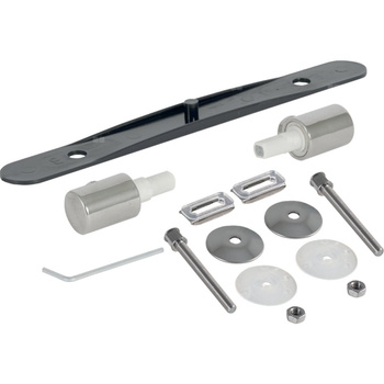 Zestaw zawiasów Geberit do deski sedesowej, wolne opadanie (2 szt.)