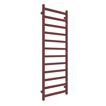 Grzejnik drabinkowy TERMA SIMPLE, podłączenie SX, wym. 1440 x 500 mm, kolor groovy czerwony (farba), moc 529W