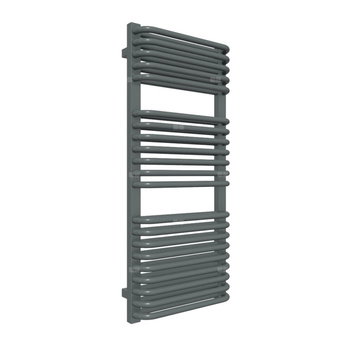 Grzejnik drabinkowy TERMA TYTUS, podłączenie SX, wym. 1020 x 440 mm, kolor szary bazaltowy RAL7012, moc 666W