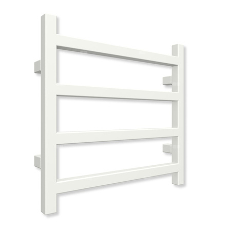 Grzejnik drabinkowy TERMA SIMPLE, podłączenie Z1, wym. 480 x 500 mm, kolor biały soft (farba), moc 173W