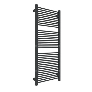 Grzejnik drabinkowy TERMA MIKE ONE, podłączenie S8, wym. 1035 x 430 mm, kolor czarny jak kruk soft RAL9005, moc 466W