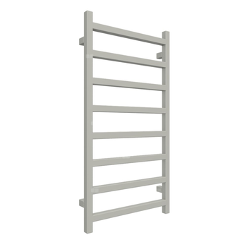 Grzejnik drabinkowy TERMA SIMPLE, podłączenie SX, wym. 960 x 500 mm, kolor srebrny połysk