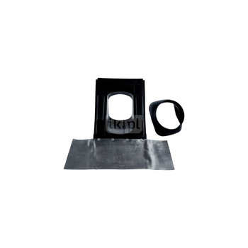 Płyta dachowa czarna DN 100/60 x 125/80 o nachyleniu 25-45 st.