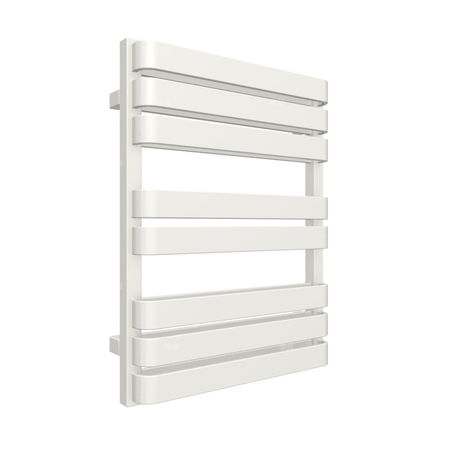 Grzejnik elektryczny TERMA Warp T BOLD 500 x 655 mm, kolor biały drogowy RAL9016, moc 400 W, podłączenie E1, kabel spiralny z wtyczką