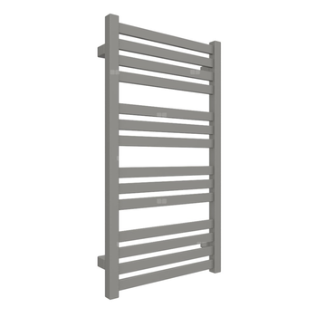 Grzejnik drabinkowy TERMA MARLIN, podłączenie ZX, wym. 780 x 430 mm, kolor ciemne aluminium metaliczny RAL9007, moc 319W