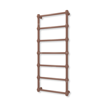 Grzejnik elektryczny TERMA RETRO 1170 x 500 mm, kolor Cu, moc 300 W, podłączenie E1, kabel prosty bez wtyczki z maskownicą