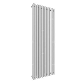 Grzejnik drabinkowy TERMA TUNE VWD, podłączenie ZX, wym. 1800 x 690 mm, kolor srebrny mat, moc 2257W