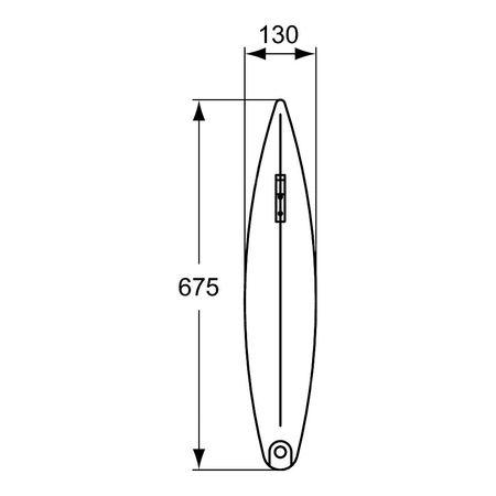 PRZEGRODA MIĘDZYPISUAROWA 67,5 X 13