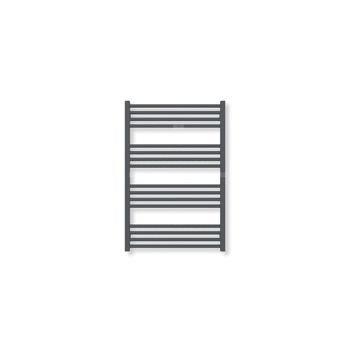Grzejnik drabinkowy TERMA FIONA, podłączenie L8, wym. 900 x 600 mm, kolor metaliczny szary (farba), moc 451W
