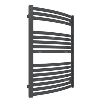 Grzejnik drabinkowy TERMA DEXTER, podłączenie SX, wym. 860 x 600 mm, kolor czarny pieprz, moc 464W