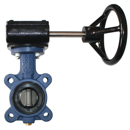 Zawór klapowy regulacyjny i odcinający., DN91, PN50