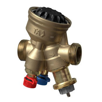 Zawór równoważący TA (IMI HYDRONIC) TA-COMPACT-P LF ametal Gwint zewnętrzny x Gwint zewnętrzny DN 15, max. 90'C