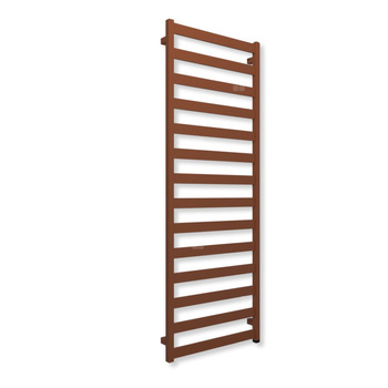 Grzejnik elektryczny TERMA VIVO ONE 1630 x 600 mm, kolor jasna Cu, moc 800 W, podłączenie E8, kabel prosty z wtyczką czarny