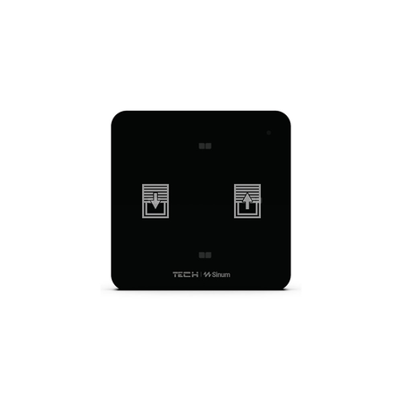 Włącznik ROLET Single WZ-02m, komunikacja przewodowa Sinum SBUS, kolor Czarny