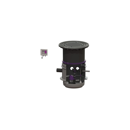 Przepompownia Aqualift S LW600 z 1 pompą KTP1000, z szafką sterowniczą SDS, kl. D, T1