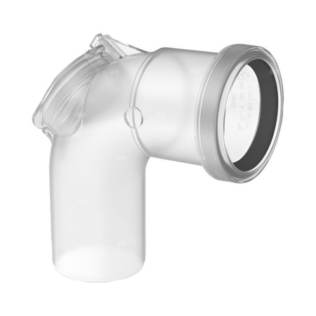 Kolano (2631), spalinowe 87st. fi60 z rewizją, PP transparentne