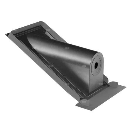 Płyta dachowa (2503) 40-60st. fi125 czarna