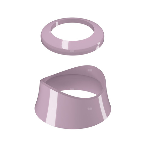 Zestaw pierścieni ozdobnych do głowicy SENSO kolor różowy