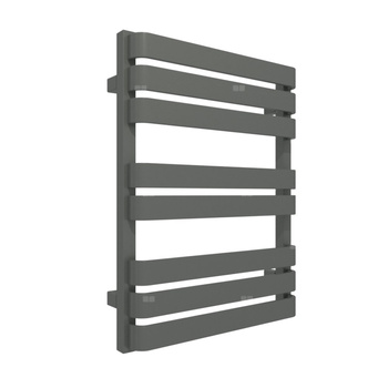 Grzejnik drabinkowy TERMA WARP T, podłączenie Z1, wym. 655 x 500 mm, kolor szary drogowy b RAL7043, moc 325W