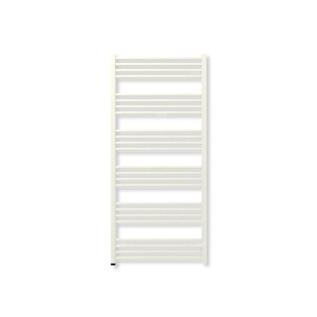 Grzejnik elektryczny TERMA FIONA ONE 1380 x 630 mm, kolor rumieniec, moc 800 W, podłączenie E1, kabel prosty bez wtyczki czarny