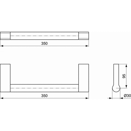 Poręcz 270 mm - CONNECT