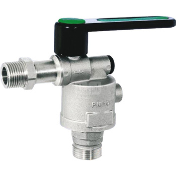 Zawór spustowy HERZ I 0300 mosiądz GZ 1/2'' x 3/4'', max. 10 bar