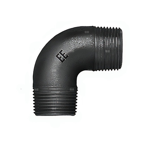 Kolano 90' ODLEWNIA ZAWIERCIE 94/94 żeliwo (czarne) 3/4'' (GZ)