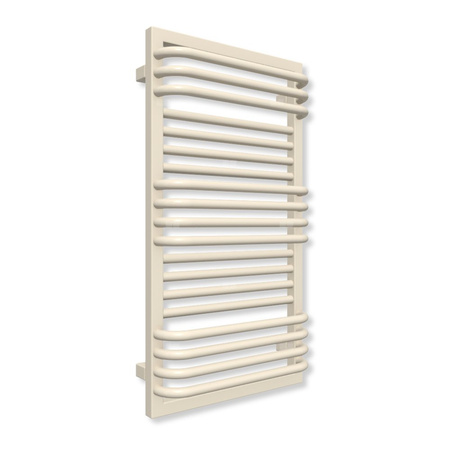 Grzejnik drabinkowy TERMA POC 2, podłączenie SX, wym. 840 x 450 mm, kolor musujący krem (farba), moc 443W