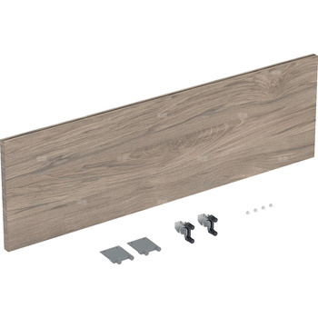 Front szuflady do dolnej szafki pod umywalkę GEBERIT iCon, kol. orzech włoski hickory melamina, struktura drewna szer.750 mm