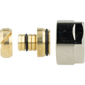 Złączka zaciskowa uniwersalna do rur z tworzywa z gwintem 3/4", 16x2 mm, 10 szt.