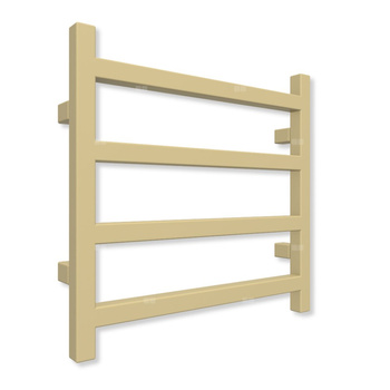Grzejnik drabinkowy TERMA SIMPLE, podłączenie SX, wym. 480 x 500 mm, kolor mosiądz (farba), moc 173W
