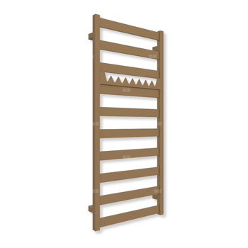 Grzejnik drabinkowy TERMA VIVO, podłączenie SX, wym. 1150 x 500 mm, kolor halo (farba), moc 433W