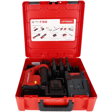 ROMAX COMPACT 3 SET M15-22-28 + akumulator LI 2.0AH 18V i ładowarka AMP