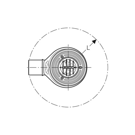 Pokrywa odpływu Geberit d90, do syfonu brodzikowego, wysokość zasyfonowania 30 / 50 mm: Biały / Matowy