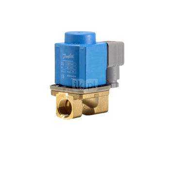 Zawór elektromagnetyczny EV220B, Funkcja: NC, G, 1/2, 2.500 m³/h, NBR