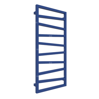 Grzejnik drabinkowy TERMA ZIGZAG, podłączenie Z1, wym. 1070 x 500 mm, kolor ultramaryna RAL5002, moc 406W