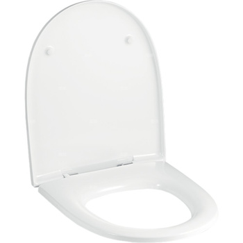 Deska sedesowa Geberit Vivano: Wolne opadanie=Tak, Mocowanie=Od góry, Biały / Błyszczący