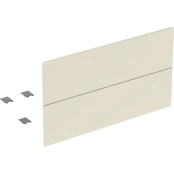 Zestaw frontów szuflad (2 szt.) do dolnej szafki pod umywalkę z dwoma szufladami GEBERIT ONE, kol. sand wysoki połysk szer.900 mm