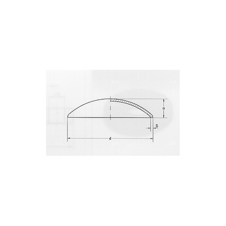 Zaślepka miedź SANHA KB 219 mm ps