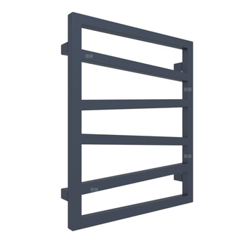 Grzejnik drabinkowy TERMA ZIGZAG, podłączenie SX, wym. 600 x 500 mm, kolor dżinsowy (farba), moc 248W