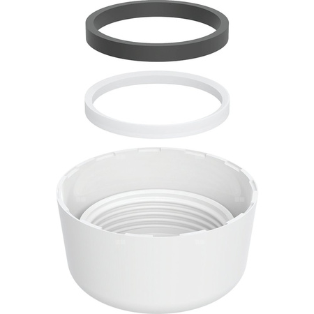 Nakrętka Geberit do spłuczek natynkowych AP110, AP112 i AP113: Biały-alpin