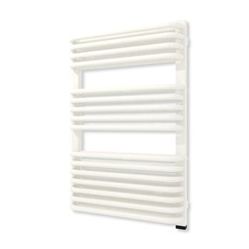 Grzejnik elektryczny TERMA TYTUS ONE 820 x 540 mm, kolor biały drogowy RAL9016, moc 600 W, podłączenie E1, kabel spiralny z wtyczką
