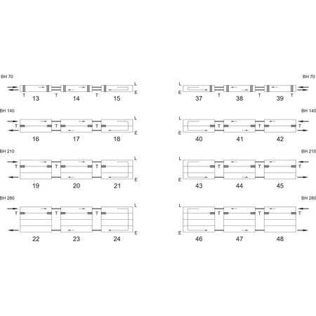 Kermi konwektor KNN21 70x72x1700 RAL9016, 6 bar, bez osłony, podł. 14