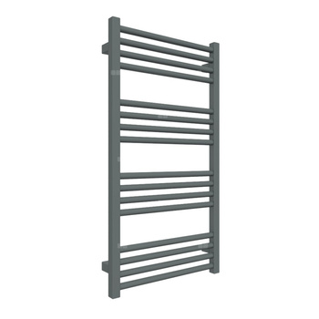 Grzejnik drabinkowy TERMA FIONA, podłączenie SX, wym. 900 x 480 mm, kolor szary bazaltowy RAL7012, moc 375W