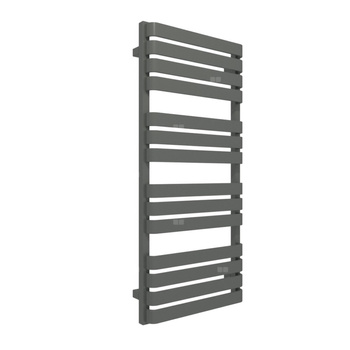 Grzejnik drabinkowy TERMA WARP T, podłączenie SX, wym. 1110 x 500 mm, kolor szary drogowy b RAL7043, moc 553W